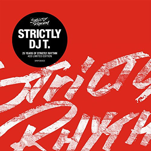 Image of Front Cover of 3534142E: 4xCD - DJ T., Strictly DJ T. (25 Years Of Strictly Rhythm) (Strictly Rhythm; SRNYC003CD, UK 2015, Card Sleeve)   EX/EX