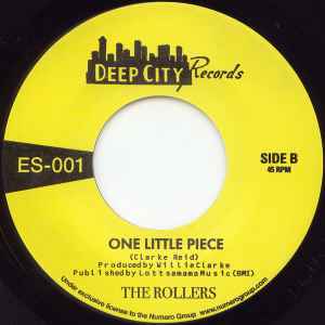 Image of Back Cover of 3554164S: 7" - THE ROLLERS, Knocking At The Wrong Door/ One Little Piece (Deep City Records; ES-001, US 2007, Plain sleeve)   /VG+