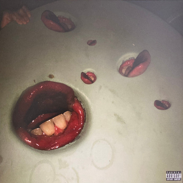 Image of Front Cover of LP - VG/VG - DEATH GRIPS, Year Of The Snitch (Third Worlds; 2567785408, Europe 2018, Inner), scrach on B3, ring wear & cover scuffing,  - 2746286S