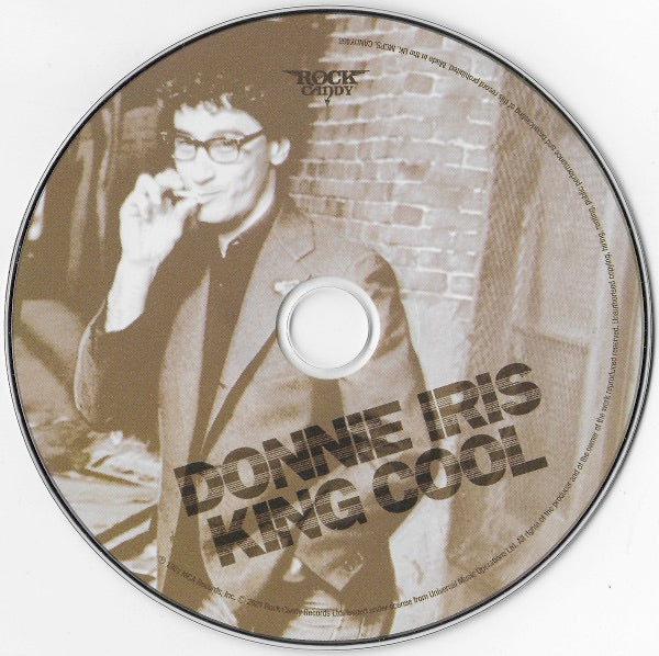 Image of Label of 3514371C: CD - DONNIE IRIS, King Cool (Rock Candy; CANDY468, UK 2021, Jewel Case)   VG+/VG+