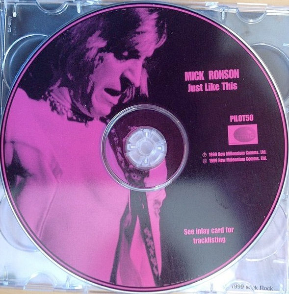 Image of Label of 3514393C: 2xCD - MICK RONSON, Just Like This (Burning Airlines; PILOT50, UK 1999, Jewel Case)   VG+/VG+