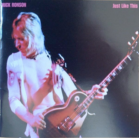 Image of Front Cover of 3514393C: 2xCD - MICK RONSON, Just Like This (Burning Airlines; PILOT50, UK 1999, Jewel Case)   VG+/VG+