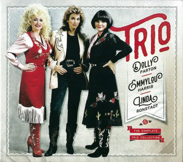 Image of Front Cover of 3534169E: 3xCD - DOLLY PARTON, EMMYLOU HARRIS, LINDA RONSTADT, The Complete Trio Collection (Warner Bros. Records; R2 550159, Europe 2016, Fold Out Sleeve, Booklet) was sealed, opened in store  EX/EX