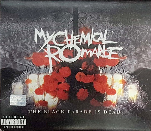 Image of Front Cover of 3534173E: 2xCD - MY CHEMICAL ROMANCE, The Black Parade Is Dead! (Reprise Records; 357436-2, Mexico 2007, Digipak, Booklet, 1 CD, 1 DVD)   EX/EX