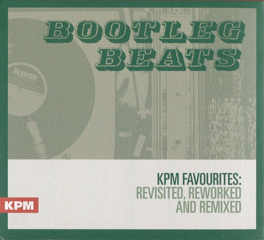 Image of Front Cover of 3514397C: LP - VARIOUS, Bootleg Beats (KPM Music ; KPM 713, UK 2009, Digipak) Disc in nice condition, closer to EX. Some light marks on plastic tray.  VG+/VG+