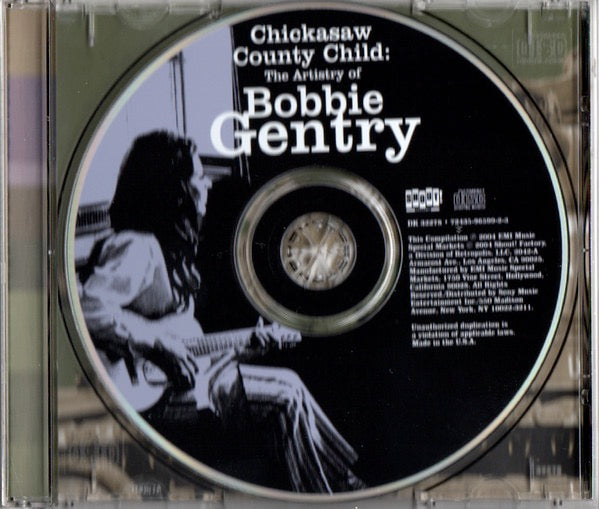 Image of Label of 3534181E: CD - BOBBIE GENTRY, Chickasaw County Child: The Artistry Of Bobbie Gentry (Shout! Factory; DK 32278, US 2004, Jewel Case, Booklet, Remastered)   EX/EX