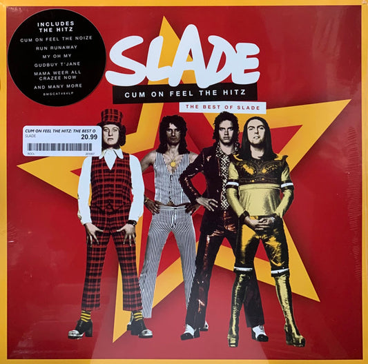 Image of Front Cover of 3524568E: LP - SLADE, Cum On Feel The Hitz   The Best Of Slade (BMG; The Best Of Slade, US 2020)   VG+/VG+