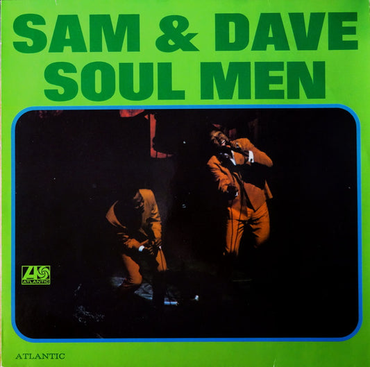 Image of Front Cover of 3614031C: LP - SAM & DAVE, Soul Men (Atlantic; 781 718-1, Europe 1986, Picture sleeve) Lightest of marks. Evidence of previous price sticker on sleeve.  VG/VG+