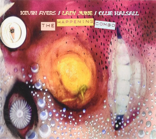 Image of Front Cover of 3614057C: CD - KEVIN AYERS / LADY JUNE / OLLIE HALSALL, The Happening Combo (Market Square; MSMCD193, UK 2017 Reissue, Digipak, Booklet)   VG+/VG+