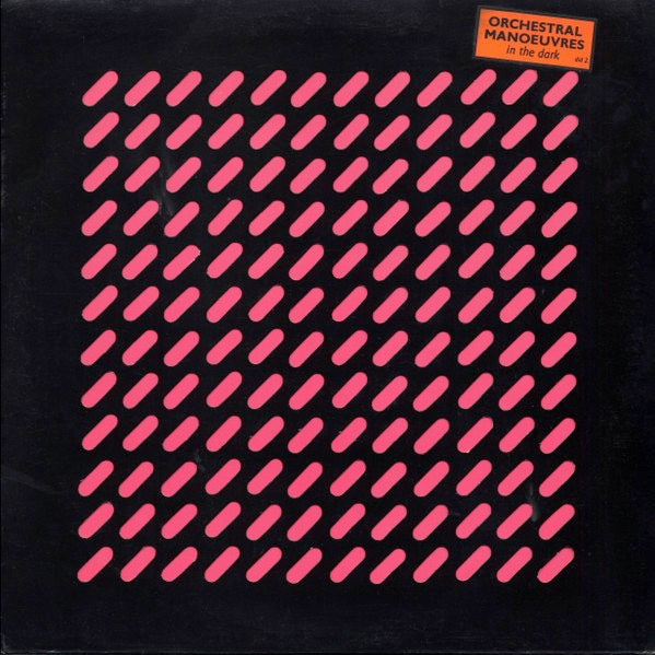 Image of Front Cover of 3614010C: LP - ORCHESTRAL MANOEUVRES IN THE DARK, Orchestral Manoeuvres In The Dark (Dindisc; did 2., UK 1980, Die Cut Sleeve, Pink Inner, 2nd Version) Hairline marks, Sleeve has light edge wear and edge pinches, Includes hype sticker positioned at 12 o'clock  VG/VG