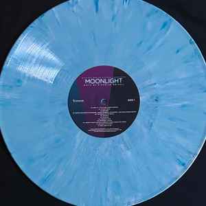 Image of Label of 3644018S: LP - NICHOLAS BRITELL, Moonlight (Lakeshore Records; LKS34901, US 2019 Reissue, Insert, Ocean Blue Marble Vinyl) Corner bump  VG+/VG+