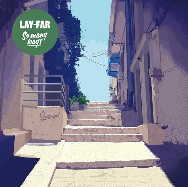 Image of Front Cover of 3624125E: 2xLP - LAY-FAR, So Many Ways (Glenview Records Inc. ; GVRLP004, Europe 2013, Picture Sleeve) Strong VG (Disc 1 VG, Disc 2 VG+)  VG+/VG