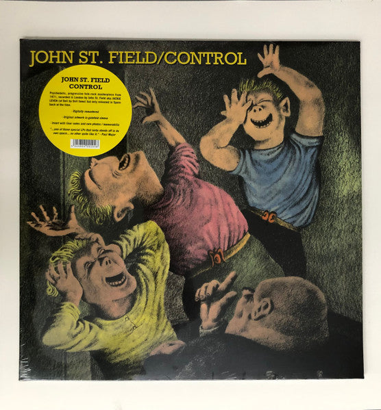 Image of Front Cover of 3624151E: LP - JOHN ST. FIELD, Control (Guerssen; GUESS241, Spain 2023, Gatefold)   VG+/VG+