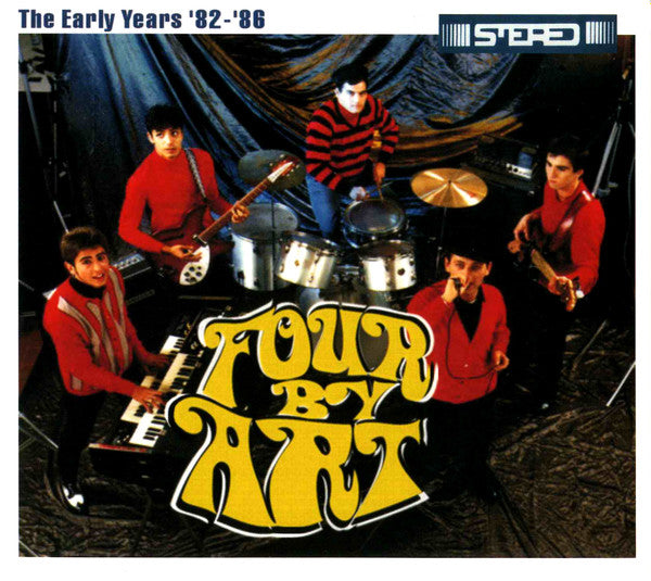 Image of Front Cover of 3634044E: CD - FOUR BY ART, The Early Years '82-'86 (Area Pirata ; AP019, Italy 2008, Digipak)   VG+/EX