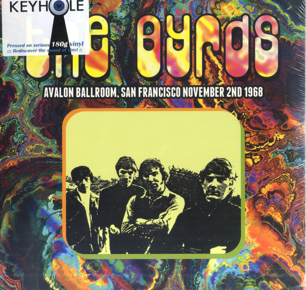 Image of Front Cover of 3624229E: LP - THE BYRDS, Avalon Ballroom, San Francisco November 2nd 1968 (Keyhole; KH2LP9036, Europe 2014, 180 Gram Vinyl) Still In Stickered Shrinkwrap  EX/EX