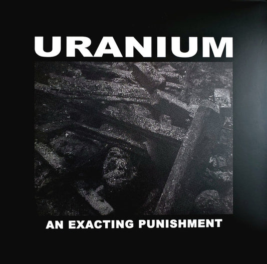 Image of Front Cover of 3624221E: LP - URANIUM, An Exacting Punishment (Sentient Ruin Laboratories ; SRUIN169, US 2023, Clear Vinyl, Limited Edition of 100)   EX/EX