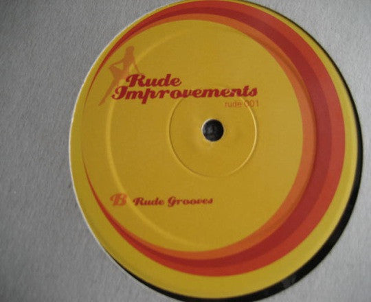 Image of Back Cover of 3624252E: 12" - RUDE IMPROVEMENTS, Rude Improvements (Rude; rude 001, UK 2001, Card Sleeve) Strong VG  /VG