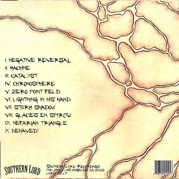 Image of Back Cover of 3624214E: LP - BLACK COBRA, Chronomega (Southern Lord ; LORD 109 LP, US 2010, Booklet) Corner Bump  VG+/EX