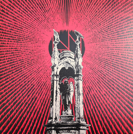 Image of Front Cover of 3624212E: LP - ANTIMONUMENT, Concealment (Sentient Ruin Laboratories ; SRUIN177, US 2022, Insert, Red Transparent Vinyl, Limited Edition of 100) Still In Stickered Shrinkwrap  EX/EX