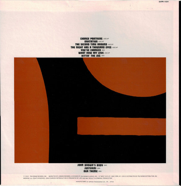 Image of Back Cover of 3644112S: LP - THE THREE SOUNDS, Three Moods (Limelight; EXPR-1024, US 1982) Notch cut to sleeve  VG/VG+