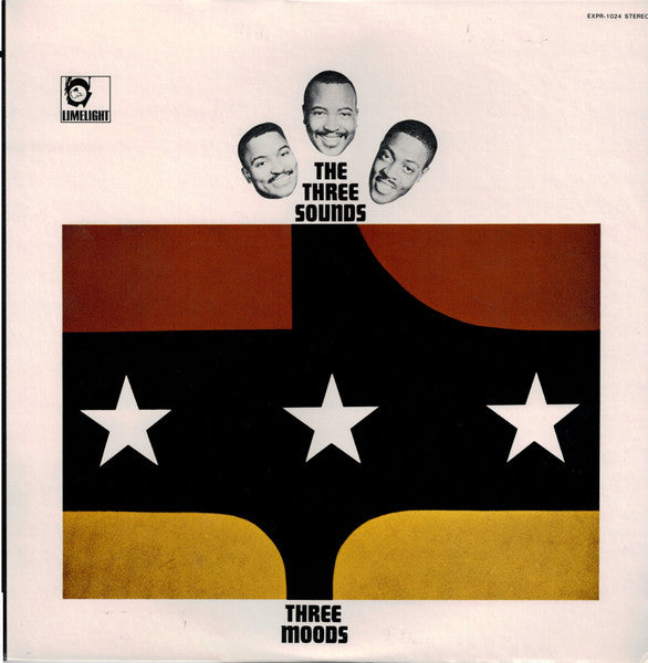 Image of Front Cover of 3644112S: LP - THE THREE SOUNDS, Three Moods (Limelight; EXPR-1024, US 1982) Notch cut to sleeve  VG/VG+