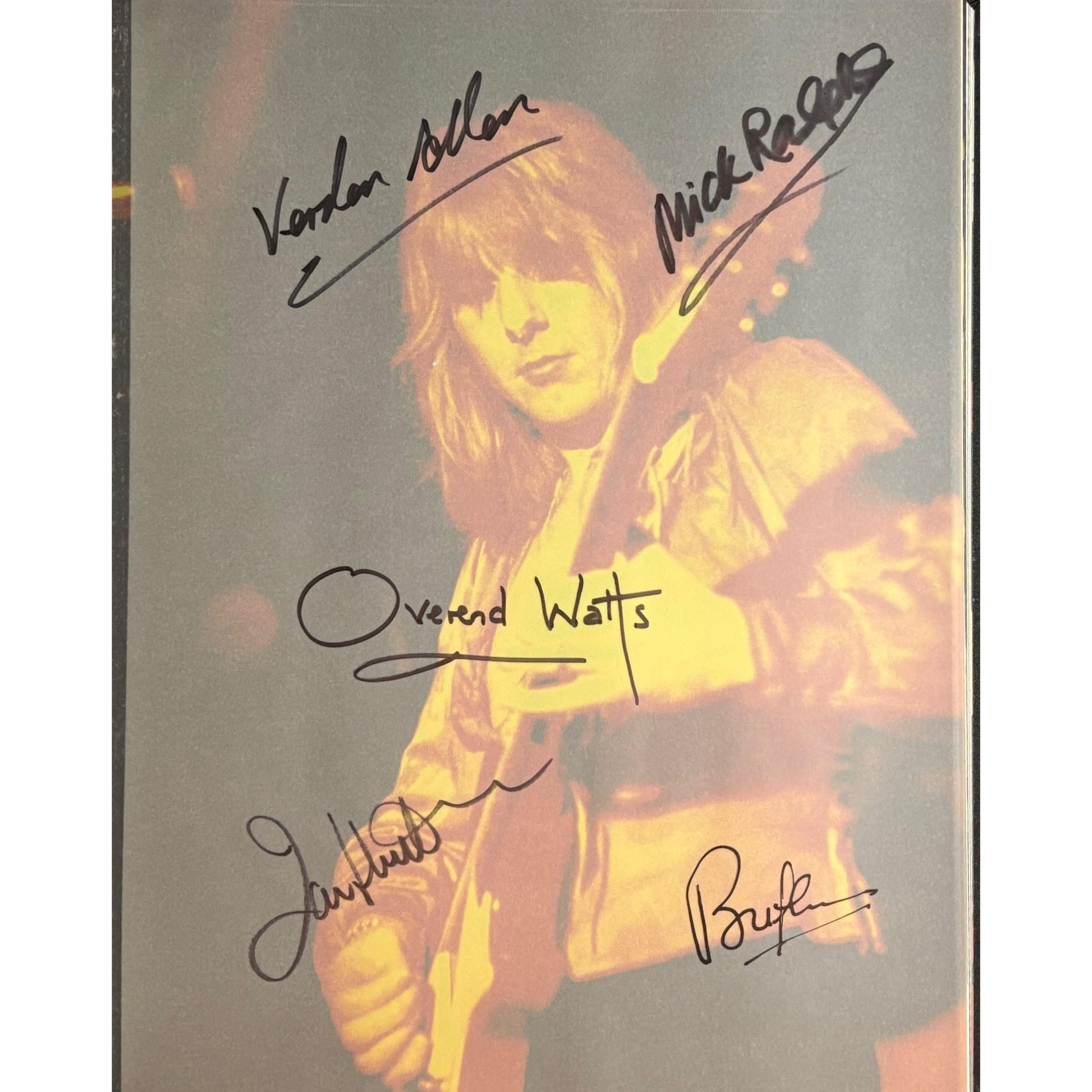 Image of Back Cover of 3634053E: Book - MOTT THE HOOPLE, We've Got A Great Future Behind Us (Concert Live; , UK 2014, Box Sleeve, Signed, DVD, Limited Edition *Heavy Item - Shipping Quote Required*) No Insert, Not Numbered  VG+/VG+