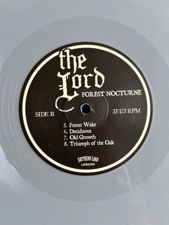 Image of Label of 3614177C: LP - THE LORD, Forest Nocturne (Southern Lord; LORD295, Europe 2022, Grey Vinyl) Still In Stickered Shrinkwrap  EX/VG+