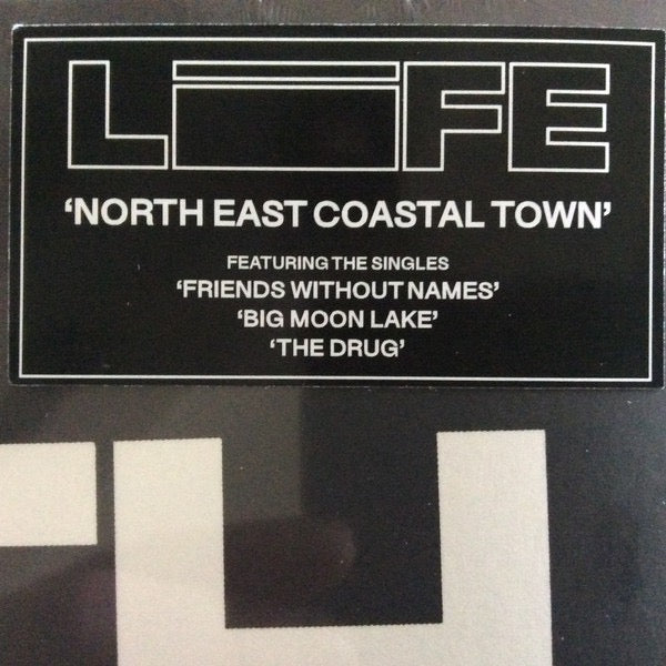 Image of Label of 3614210C: LP - LIFE, North East Coastal Town (Afghan Moon; TLLLF004LPC, UK 2022, Inner, Pink Pastel Vinyl) Still In Stickered Shrinkwrap  EX/EX