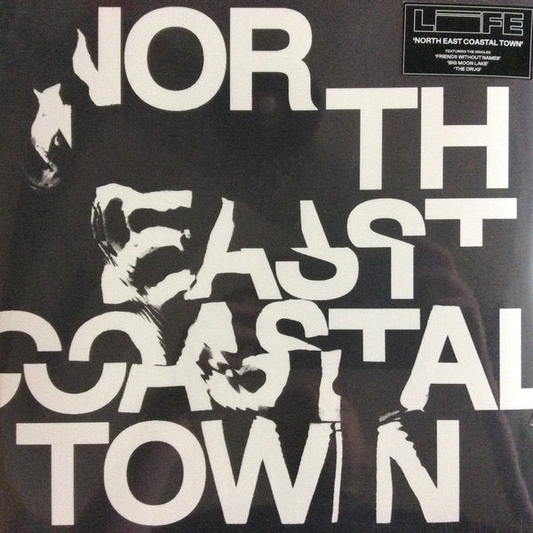 Image of Front Cover of 3614210C: LP - LIFE, North East Coastal Town (Afghan Moon; TLLLF004LPC, UK 2022, Inner, Pink Pastel Vinyl) Still In Stickered Shrinkwrap  EX/EX