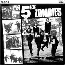 Image of Front Cover of 3634061E: CD - THE ZOMBIES, 5 Live Zombies - The BBC Sessions 1965-1967 (Razor Records; RAZM 41, UK 1989, Jewel Case)   VG+/VG+