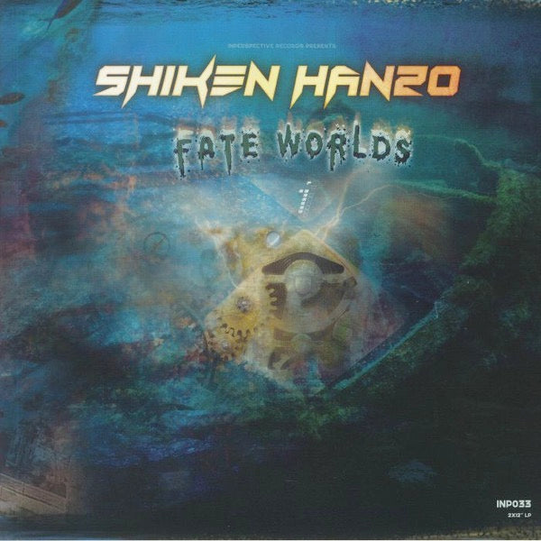 Image of Front Cover of 3614278C: 2xLP - SHIKEN HANZO, Fate Worlds (Inperspective Records ; INP032, UK 2021, 2 Inners) Shrink-wrap  VG+/VG+