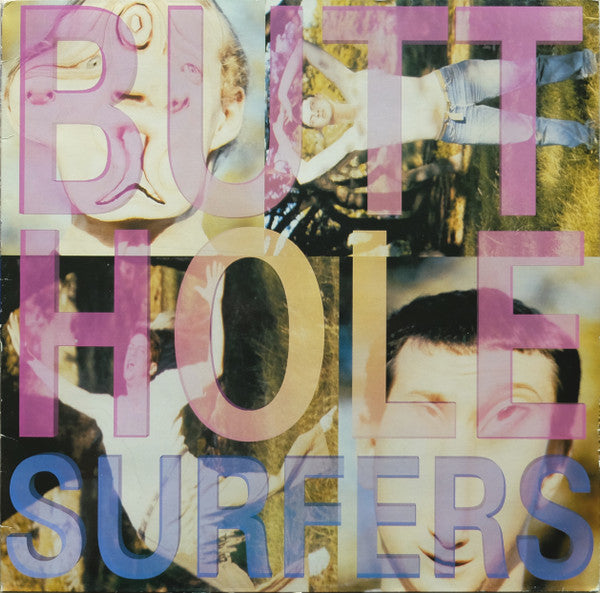 Image of Front Cover of LP - VG+/VG+ - BUTTHOLE SURFERS, Piouhgd (Rough Trade; R20812601, UK 1991), A few feint hairlines only. ,  - 3226272E