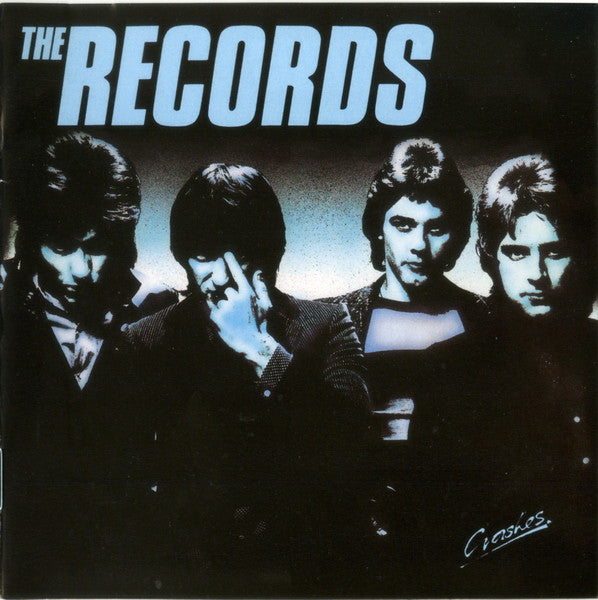 Image of Front Cover of CD - VG+/VG+ - THE RECORDS, Crashes (On The Beach Recordings; FOAM CD7, UK 2004 Reissue), ,  - 1616291C