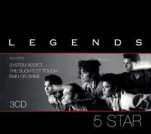 Image of Front Cover of 3634171E: 3xCD - FIVE STAR, Legends (BMG; 82876637132, UK 2004, Box Set)   EX/EX