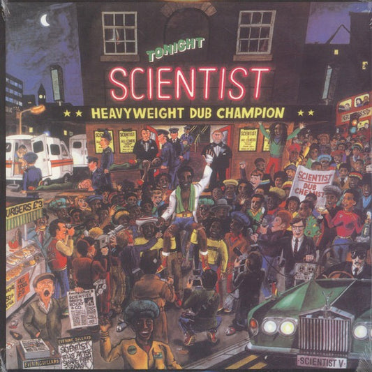 Image of Front Cover of 3614365C: LP - SCIENTIST, Heavyweight Dub Champion (       ; MIR100737, Russia 2015 Reissue)   NEW/NEW