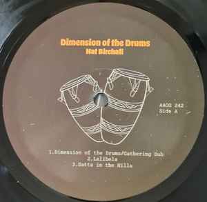 Image of Label of 3634136E: LP - NAT NAT BIRCHALL, Dimension Of The Drums - Roots Reggae Instrumentals (Ancient Archive of Sound; AAOS 242, Worldwide 2024)   NEW/NEW