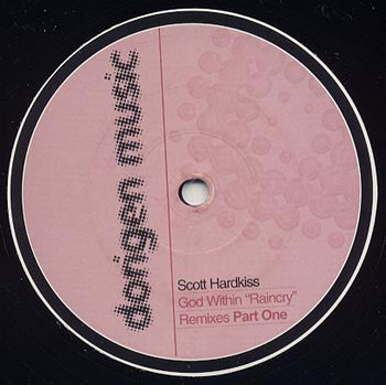 Image of Back Cover of 3624314E: 12" - SCOTT HARDKISS PRESENTS GOD WITHIN, Raincry (Remixes Part One) (Dorigen Music ; DOR 015, UK 2000, Company Sleeve)   VG/VG+