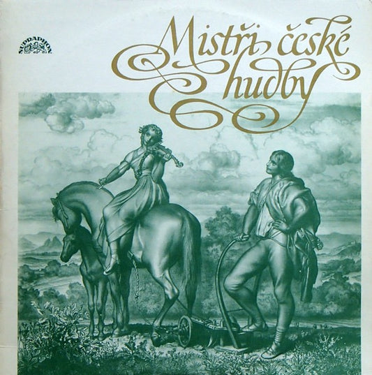 Image of Front Cover of 3614315C: LP - ANTON N DVO  K / JOSEF SUK (2),  ESKY KOMORN  ORCHESTR, JOSEF VLACH, Mist i  esk  Hudby (Supraphon; 1 10 1653, Czechoslovakia 1978, Laminated Front Sleeve) Strong VG, Just  couple of light marks  VG/VG