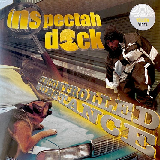 Image of Front Cover of 3614450C: 2xLP - INSPECTAH DECK, Uncontrolled Substance (Loud Records; 19658853621, Europe 2024 Reissue, Yellow Vinyl)   NEW/NEW