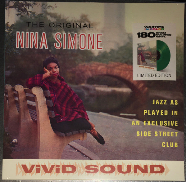 Image of Front Cover of 3654236S: LP - NINA SIMONE, Little Girl Blue (WaxTime In Color; 950629, Europe 2018 Reissue, Green Vinyl)   NEW/NEW