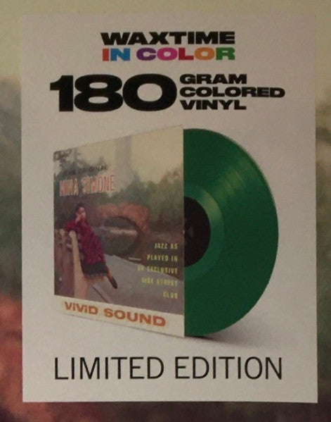 Image of Label Cover of LP - NEW/NEW - NINA SIMONE, Little Girl Blue (WaxTime In Color; 950629, Europe 2018 Reissue, Green Vinyl), ,  - 1336101E