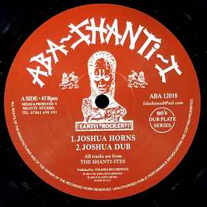 Image of Front Cover of 3644153S: 12" - THE SHANTI-ITES, Joshua Horns / King Of Kings (Aba-Shanti-I; ABA12018, UK 2021) clean copy  /VG+