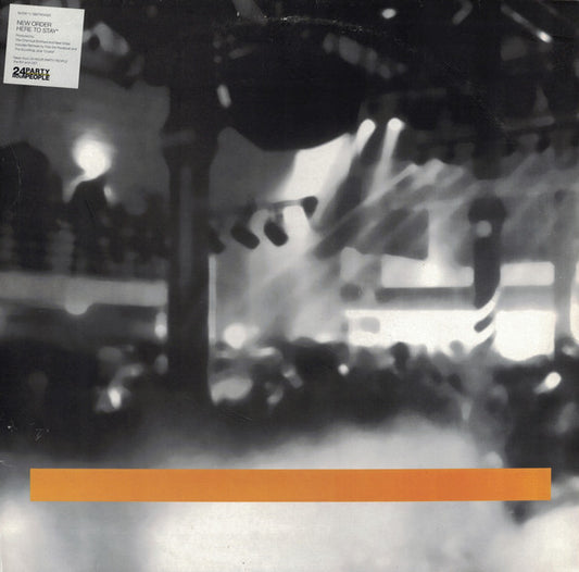 Image of Front Cover of 4614121C: 12" - NEW ORDER, Here To Stay (London Records; NUOX11, UK & Europe 2002) Lots of little light marks, Creasing to sleeve, Corner bumps and some ring wear  G+/G+