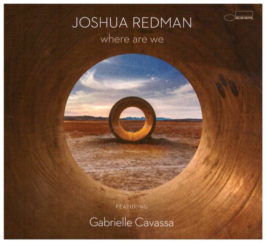 Image of Front Cover of 3714022C: CD - JOSHUA REDMAN, Where Are We (Redman; ,  2023, Folded Sleeve, Insert)   VG+/VG+