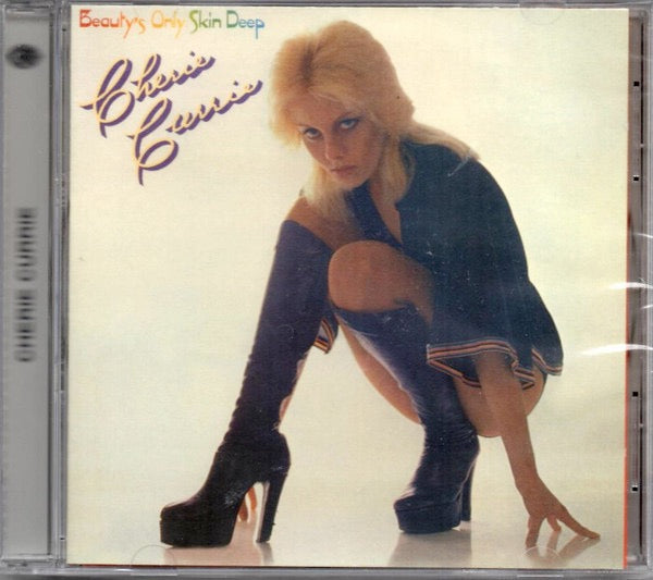 Image of Front Cover of 3635005E: CD - CHERIE CURRIE, Beauty's Only Skin Deep (Lemon Recordings; CD LEM 60, UK 2010 Reissue, Jewel Case)   VG+/VG+