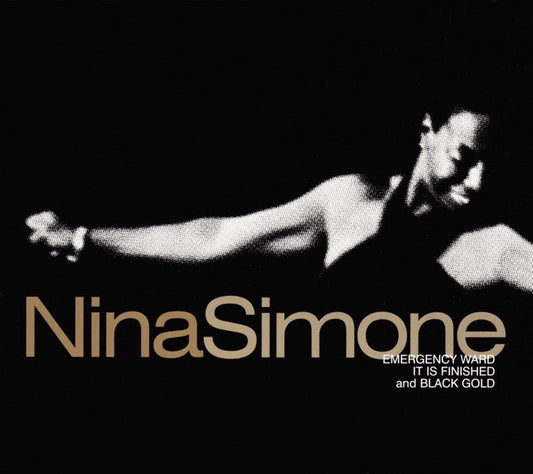 Image of Front Cover of 3714038C: CD - NINA SIMONE, Emergency Ward, It Is Finished And Black Gold (Camden Deluxe; 74321 924802, UK 2002 Reissue, Card Slipcase with Jewel Case inside)   VG+/VG+