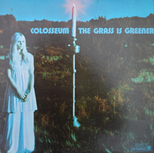 Image of Front Cover of 3724027E: LP - COLOSSEUM, The Grass Is Greener (Dunhill; DS 50079, US 1970)   G+/G