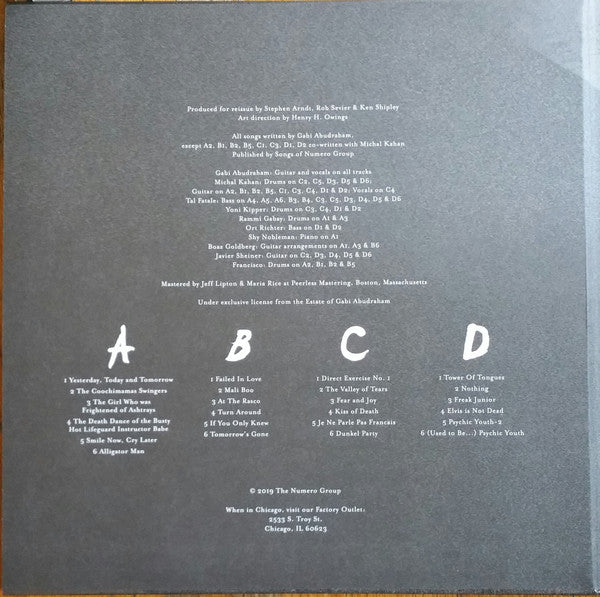 Image of Back Cover of 2xLP - VG+/VG+ - CHARLIE MEGIRA, Tomorrow's Gone (Numero Group; NUM211, US 2019, Tip-on Gatefold, Booklet), Light hairlines and paper scuffs.,  - 1046054S