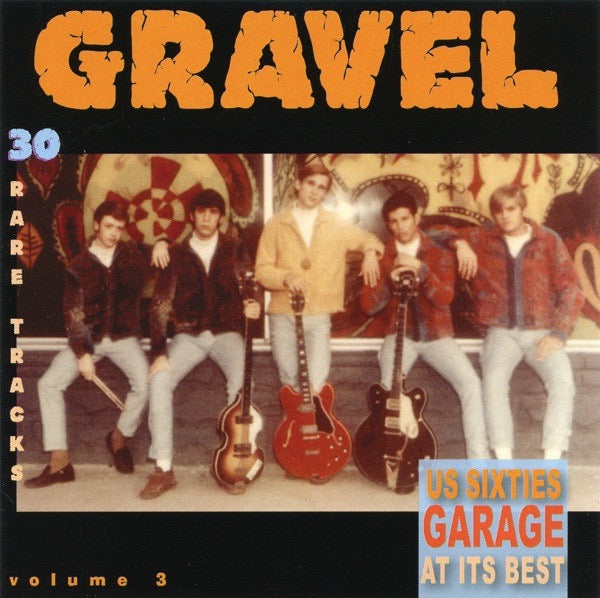 Image of Front Cover of 3714110C: CD - VARIOUS, Gravel Volume 3 (Kumquat May; KMGR 00003, Australia 2005 Reissue, Jewel Case)   VG+/VG+