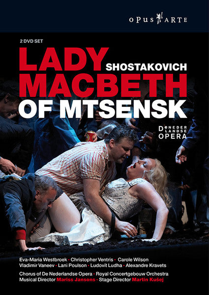 Image of Front Cover of 3734062E: DVD - SHOSTAKOVICH, Lady Macbeth Of Mtsensk (Opus Arte; OA 0965 D, UK, Europe & US 2006, DVD Case)   M/M